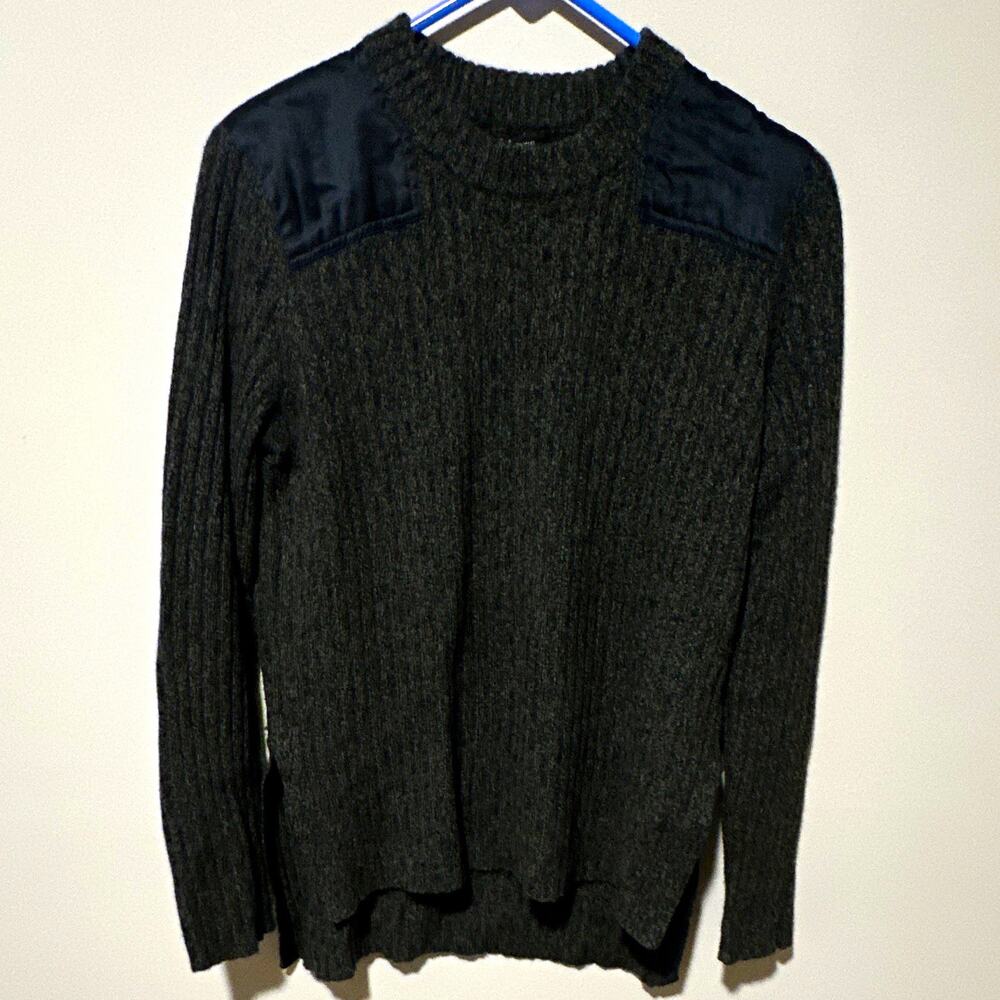 rag & bone Cashmere Gray Crewneck Knit Pullover Sweater Long Sleeve Men S